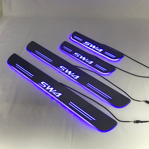 Soleira de LED com efeito dinâmico Hilux SW4