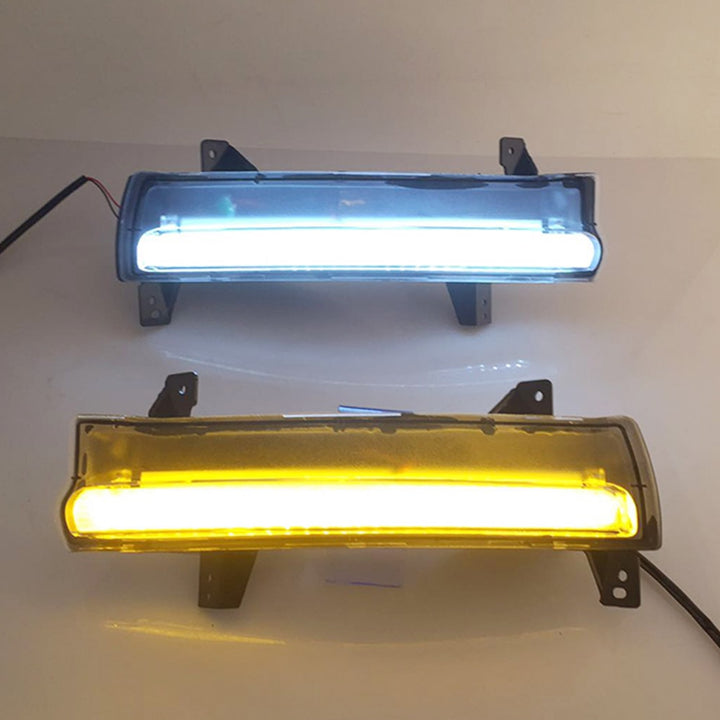 Luz Diurna DRL em LED com seta sequencial Jeep Compass 2017 À 2021 - Modelo 1