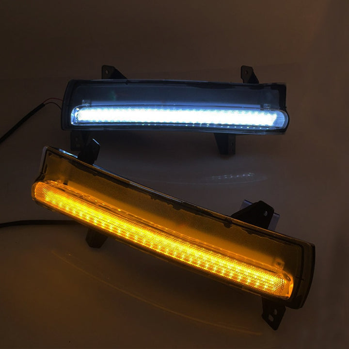 Luz Diurna DRL em LED com seta sequencial Jeep Compass 2017 À 2021 - Modelo 1