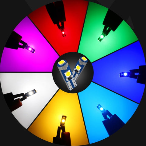 LED T5 W3W Canbus - 10 Peças - Atacado