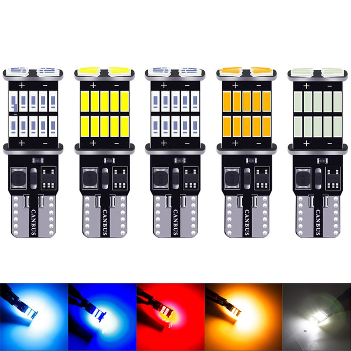 T10 W5W canbus com 26 LED's