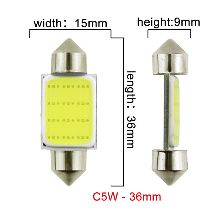 Torpedo em LED 1 COB com 12 chips