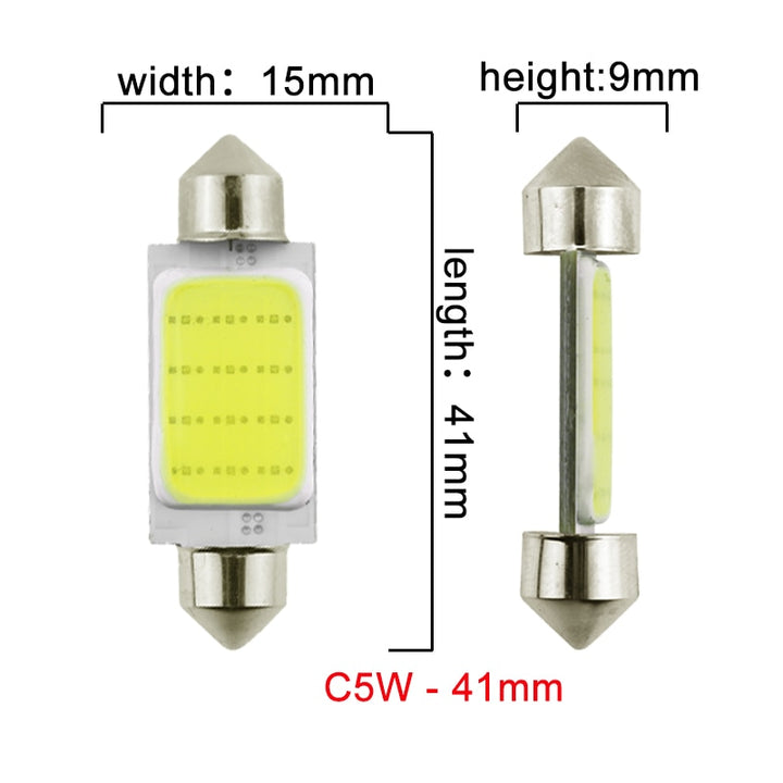 Torpedo em LED 1 COB com 12 chips